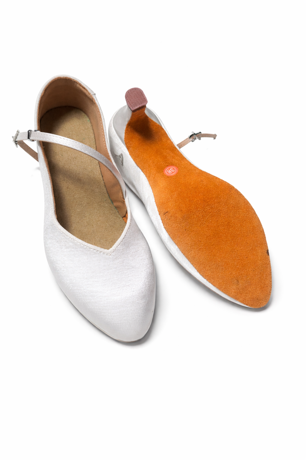 Naiste pronksist satiinist kõrge kontsaga ladina tantsukingad – tantsu- ja võistlusjalatsid