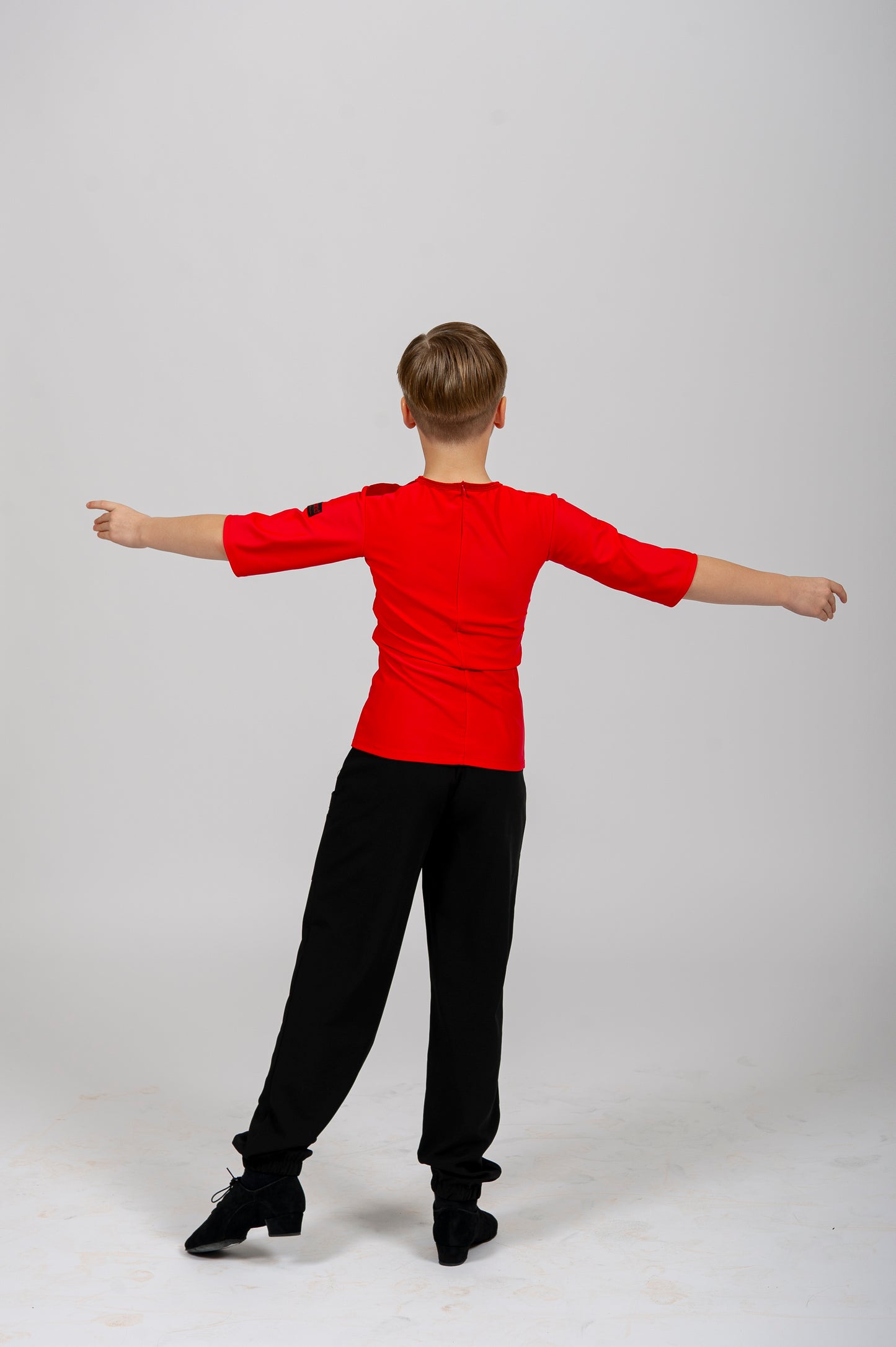 Boys’ Latin Dance Trousers with Front Pocket Design – American Style