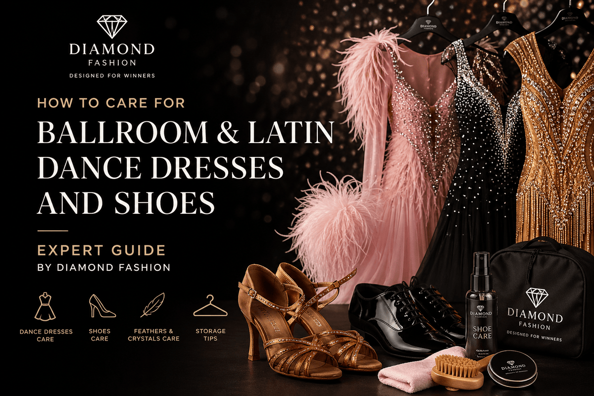 Ballroom & Latin Dance Care – dresses and dance shoes by Diamond Fashion