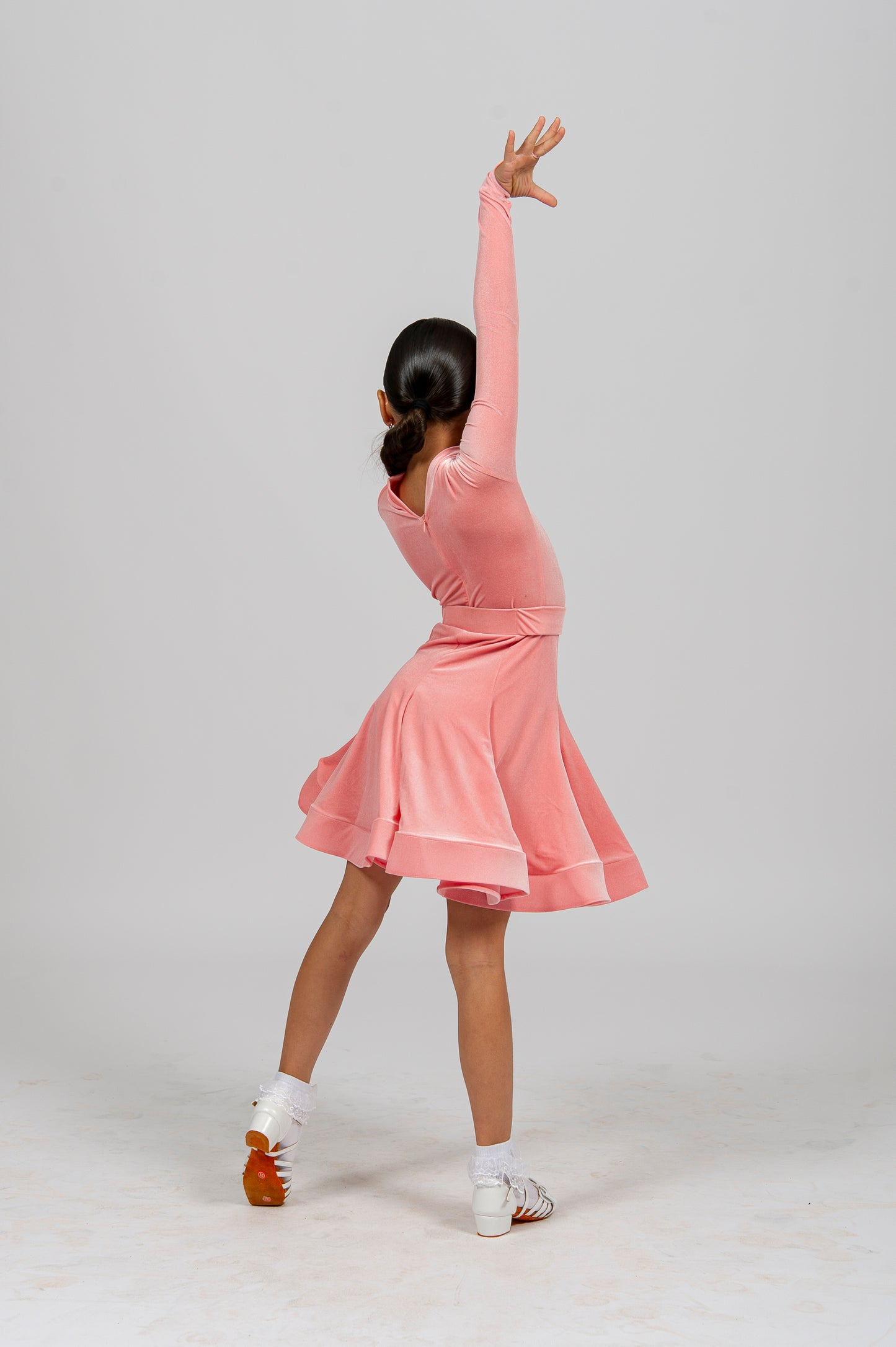 Juvenile Competition Dance Dress – Bodysuit with Skirt VGJ23054