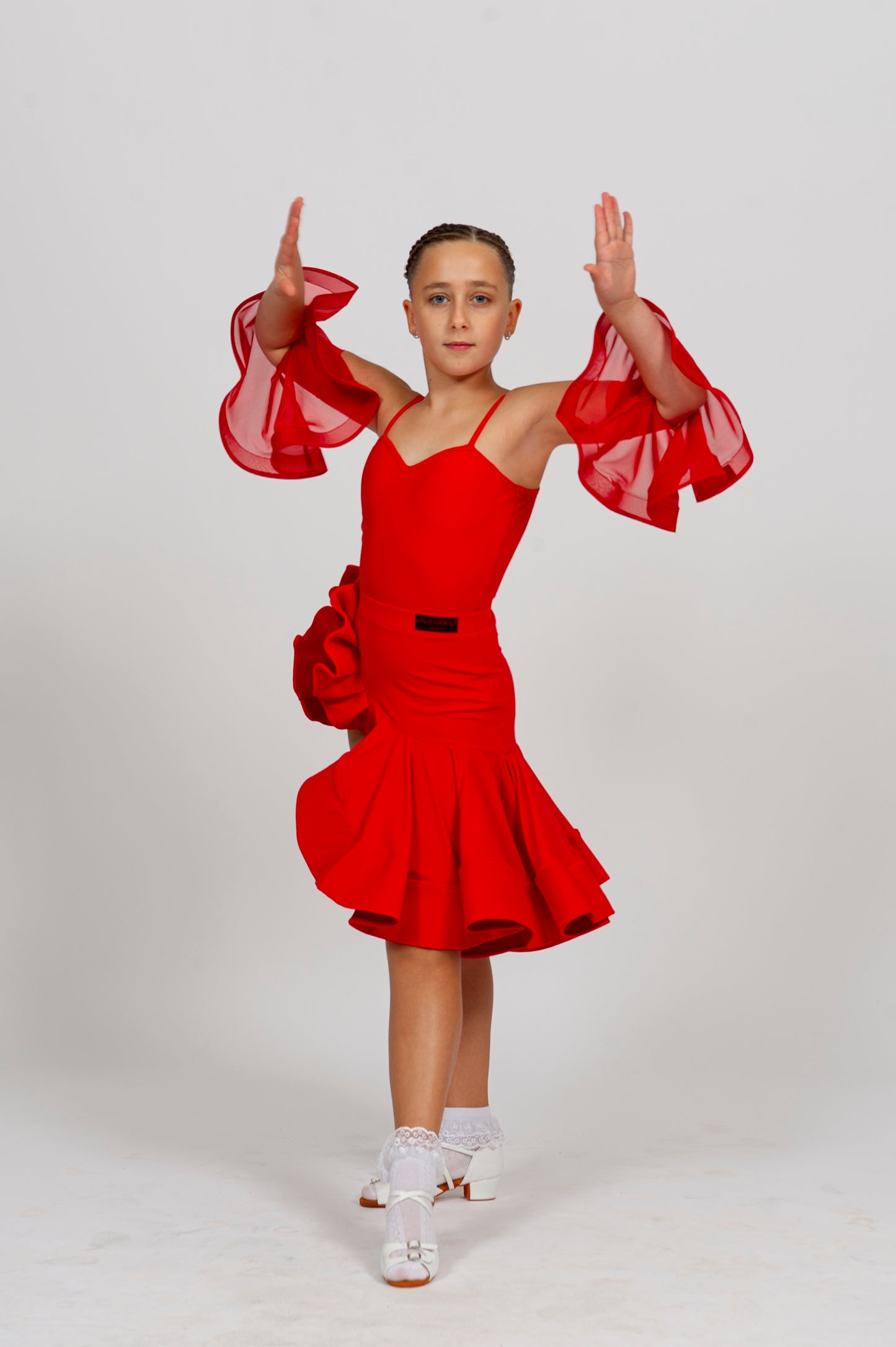 Bodysuit Kids Latin Dance– Elegant & Comfortable Fit 220