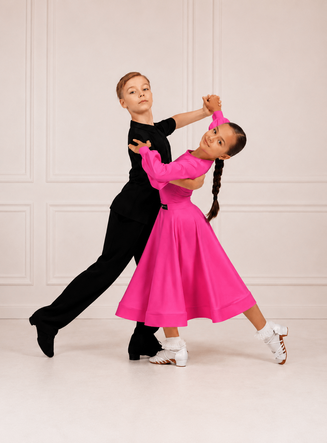 Ballroom Standard Training Skirt | 360° Full Circle | Pink | Diamond Fashion sporta deju apģērbs – Skirt | Diamond Fashion SIA