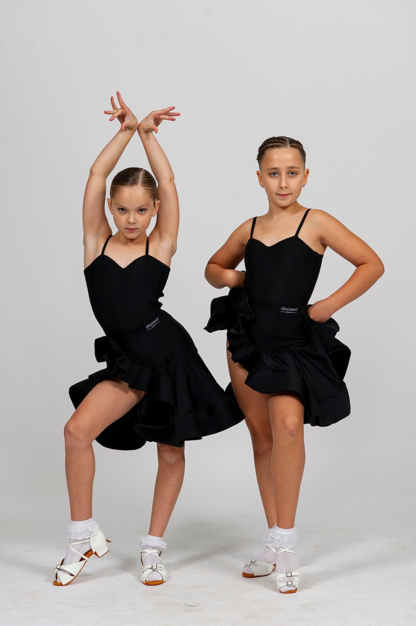 Bodysuit Kids Latin Dance – Elegant & Comfortable Fit 220 sport deju dresss – Kostüüm | Diamond Fashion SIA
