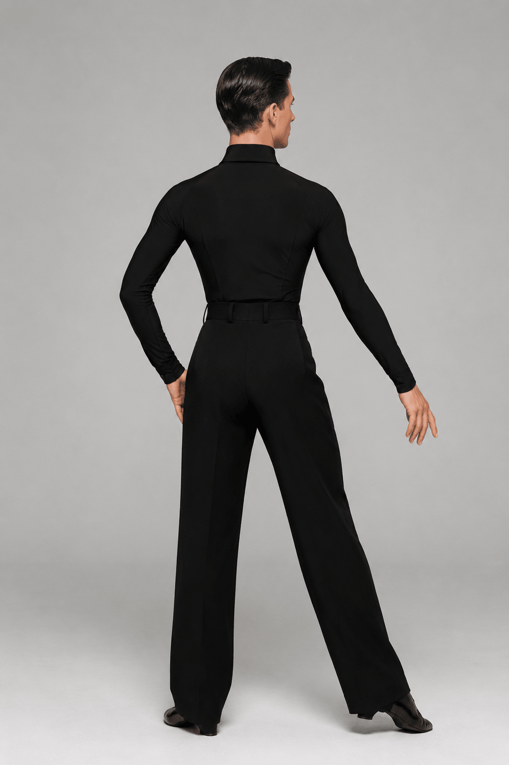 Boy’s Black Ballroom Dance Competition Set - Shirt, Trousers, Tie | Standard Ballroom| Diamond Fashion (Copy) sporta deju apģērbs – competition SETs | Diamond Fashion SIA