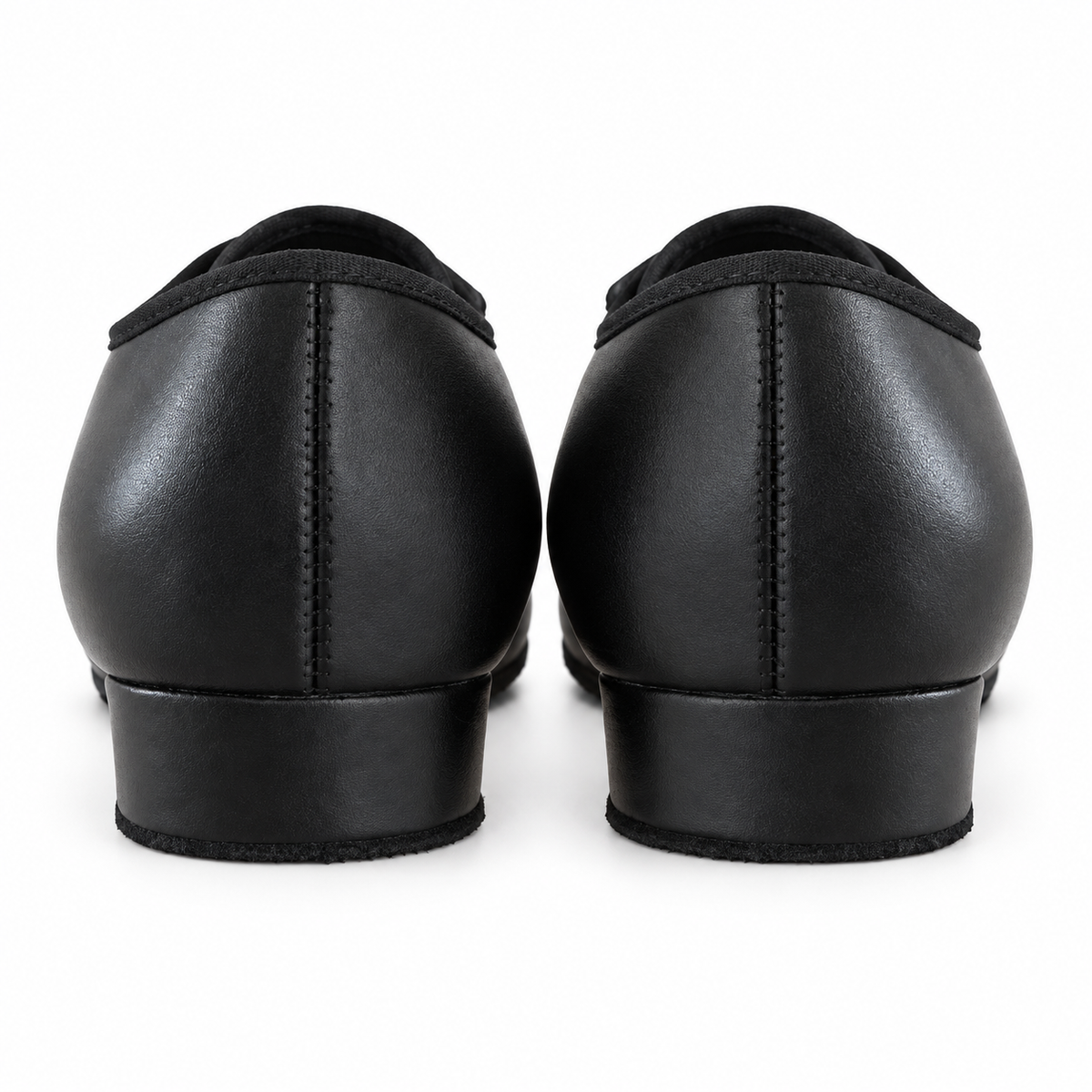 Boys’ smooth black lace-up dance shoes for Latin and Standard ballroom dancing. Juvenila shoes
