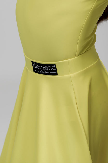 Competition Elegant Juvenile Ballroom Dance Dress | Girls Standard Bodysuit with Skirt 227 sporta deju apģērbs – competition SETs | Diamond Fashion SIA
