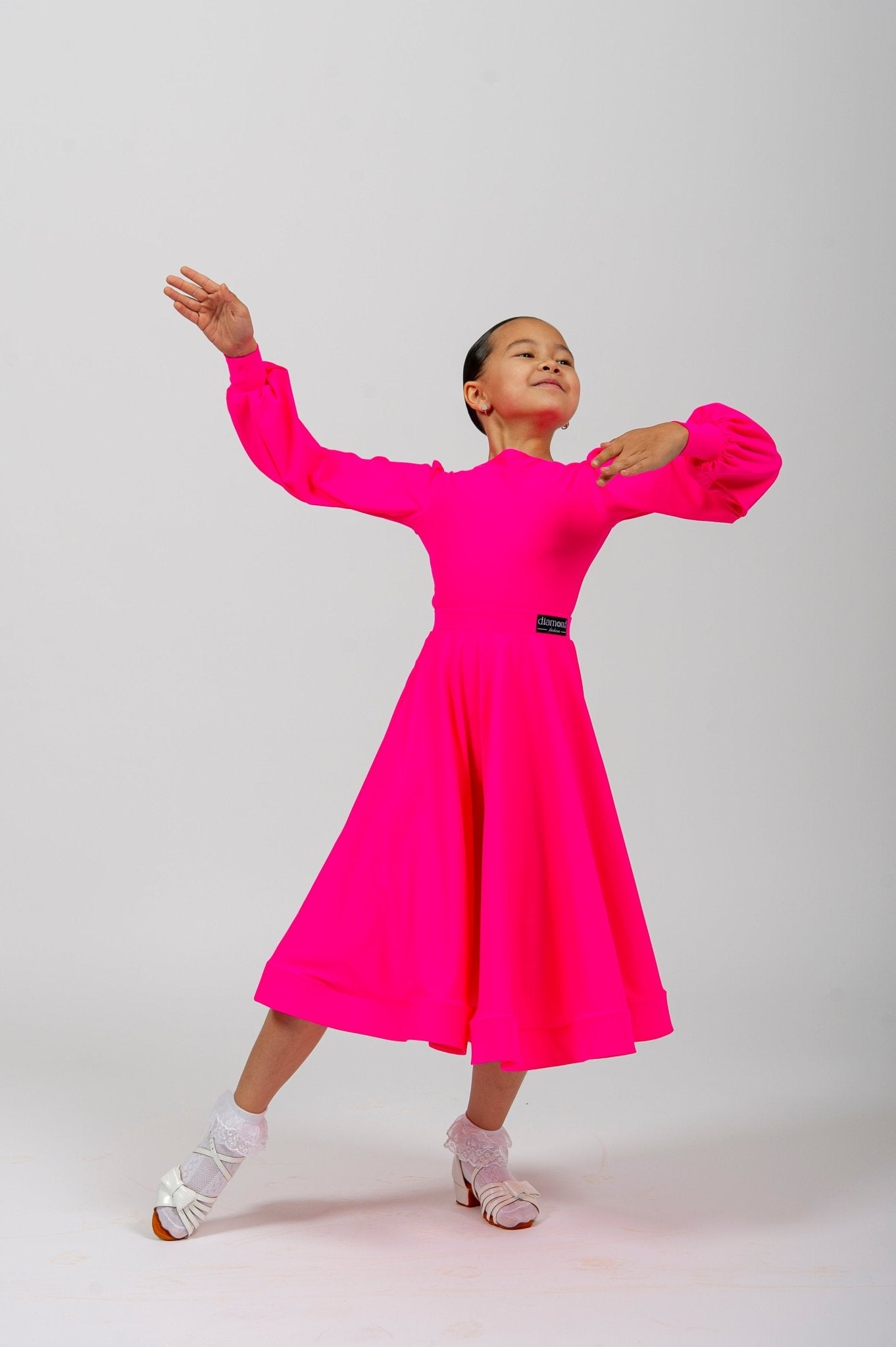 Juvenile Ballroom Dance Bodysuit and Skirt