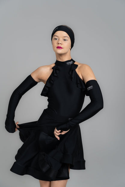 Dance Bodysuit Latin Ballroom (komplekt 003) sporta deju apģērbs – Top | Diamond Fashion SIA