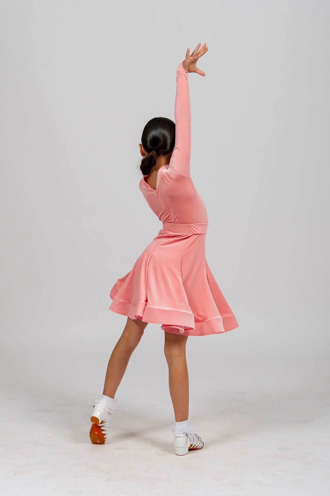 Juvenile Competition Dance Dress Bodysuit with Skirt VGJ23054 sporta deju apģērbs – competition SETs | Diamond Fashion SIA