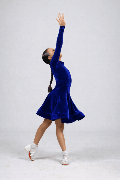 Juvenile Competition Dance Dress Bodysuit with Skirt VGJ23054 sporta deju apģērbs – competition SETs | Diamond Fashion SIA