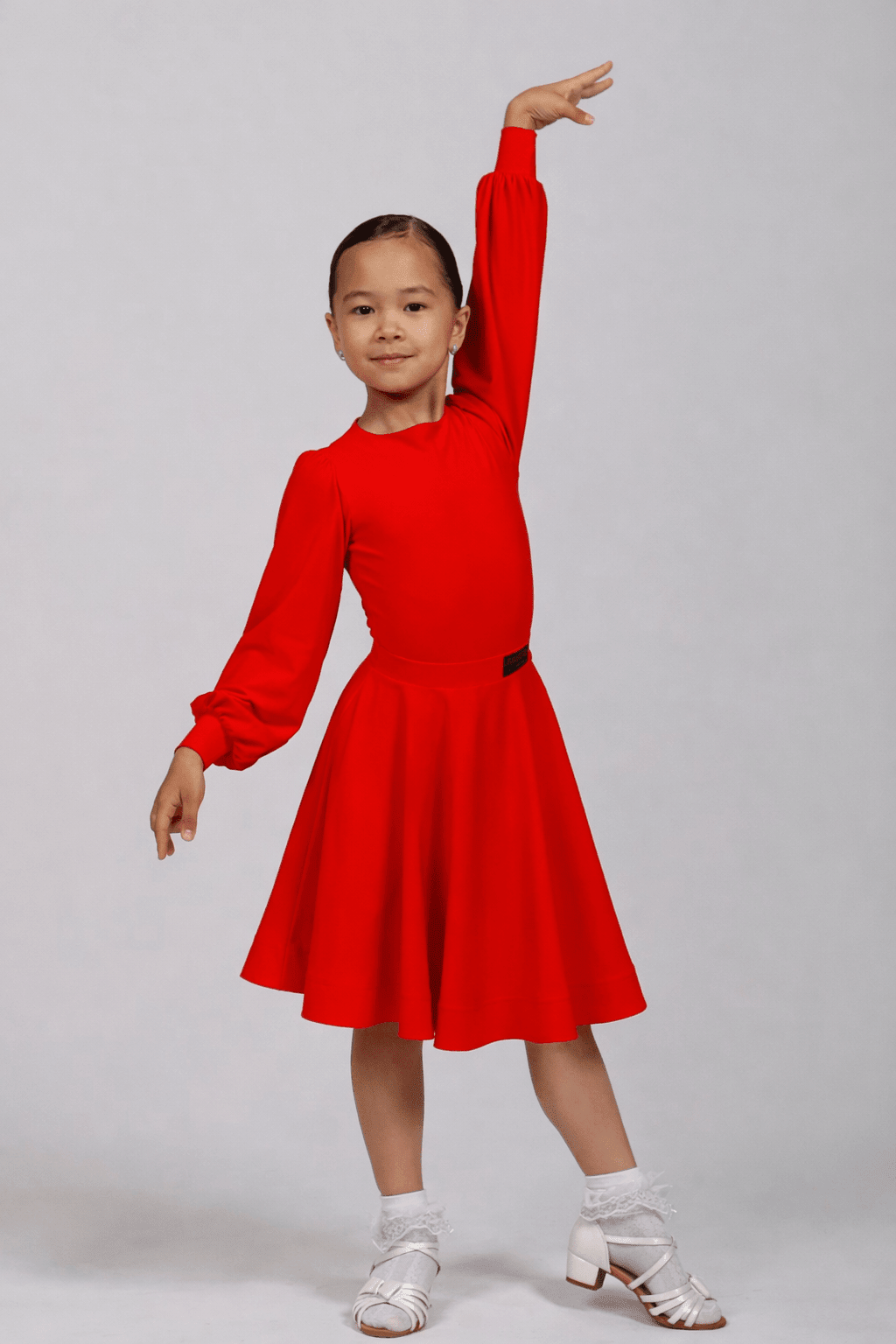 Juvenile Dance Competition Set – Standard & Latin Bodysuit Skirt 227 - 2 sporta deju apģērbs – competition SETs | Diamond Fashion SIA