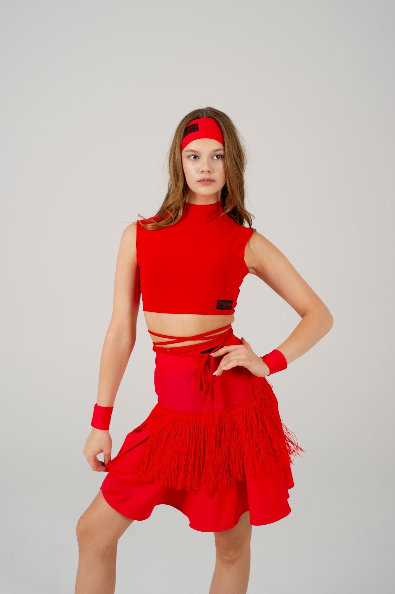 Motion Luxe Dance Performance CropTop (Set 8) sporta deju apģērbs – croptop | Diamond Fashion SIA