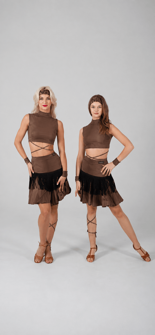 Motion Luxe Dance Performance CropTop (Set 8) sporta deju apģērbs – croptop | Diamond Fashion SIA