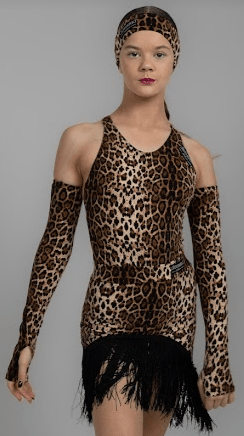 Open - Shoulder Dance Top (set 1) sporta deju apģērbs – Top | Diamond Fashion SIA