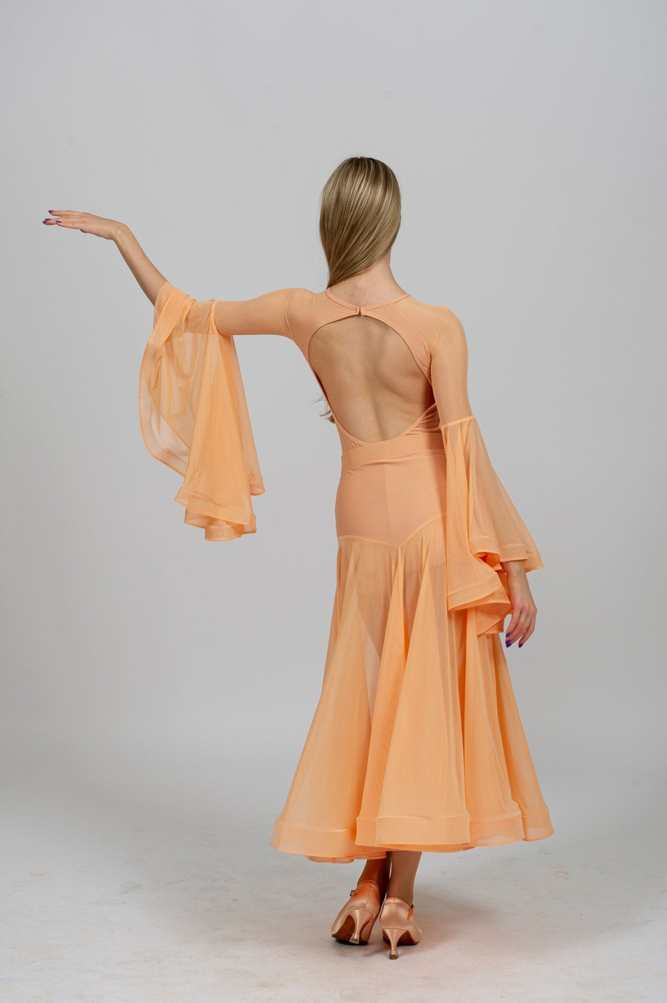 Skirt Standard Dance Flowing Elegance 223 sporta deju apģērbs – Skirt | Diamond Fashion SIA
