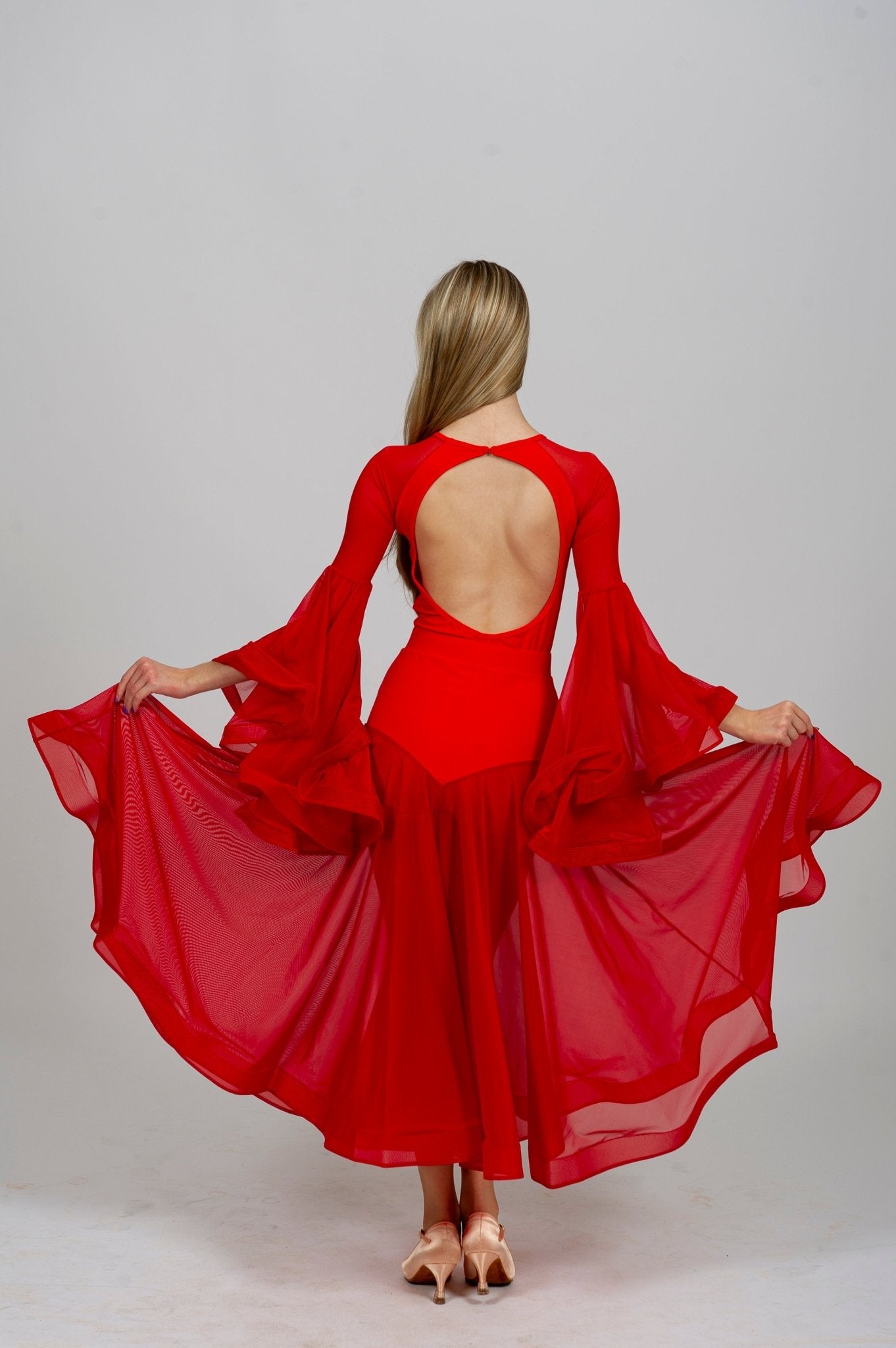 Skirt Standard Dance Flowing Elegance 223 sporta deju apģērbs – Skirt | Diamond Fashion SIA