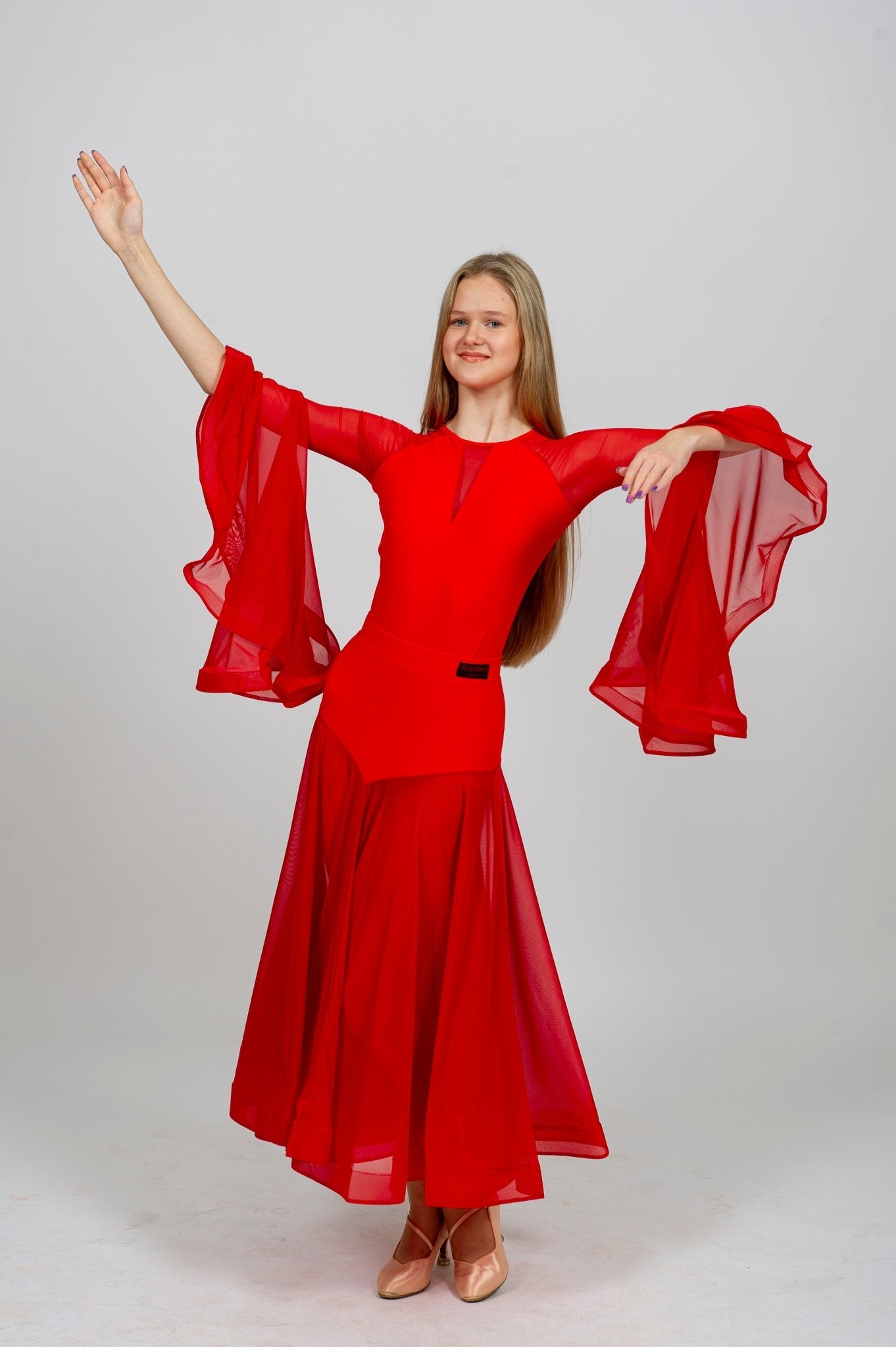 Skirt Standard Dance Flowing Elegance 223 sporta deju apģērbs – Skirt | Diamond Fashion SIA