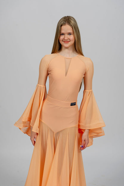 Skirt Standard Dance Flowing Elegance 223 sporta deju apģērbs – Skirt | Diamond Fashion SIA