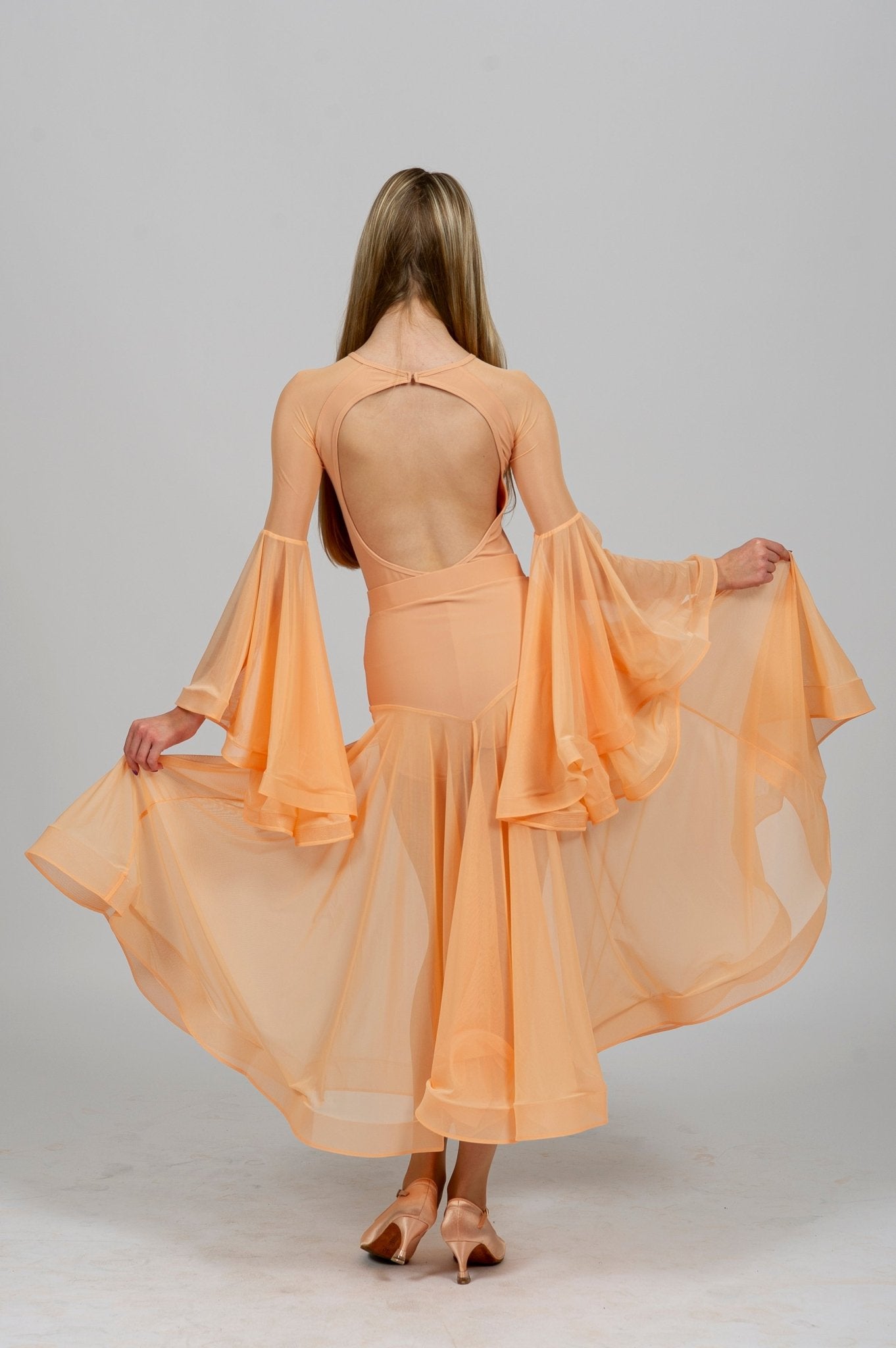 Skirt Standard Dance Flowing Elegance 223 sporta deju apģērbs – Skirt | Diamond Fashion SIA